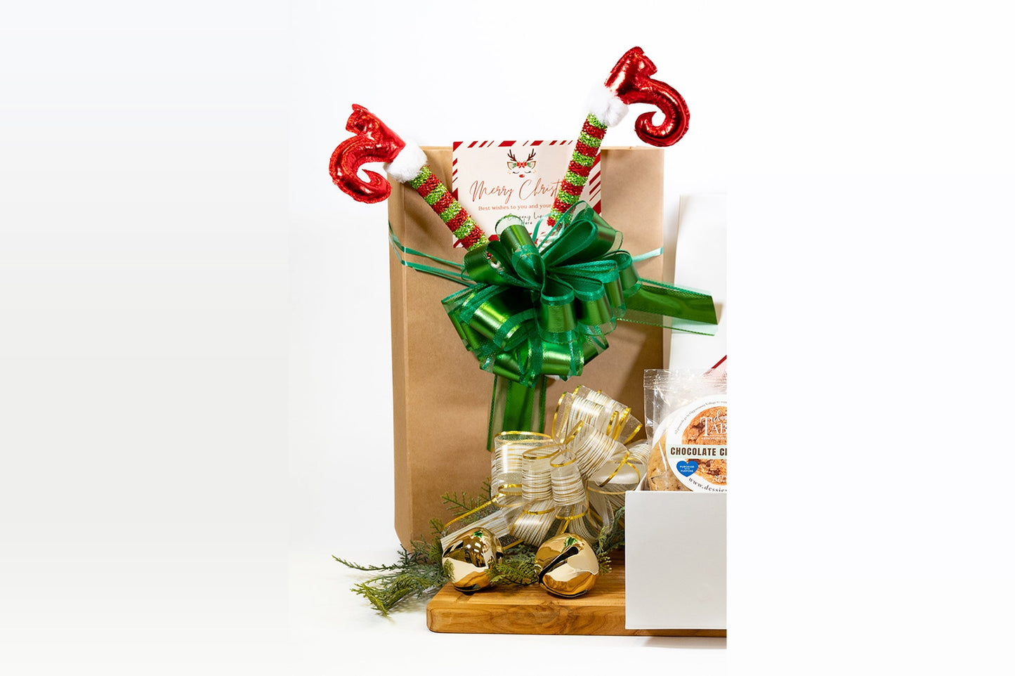 Holiday - Lindy's Pioneer Cookie (Medium Craft Paper Box, Twelve)